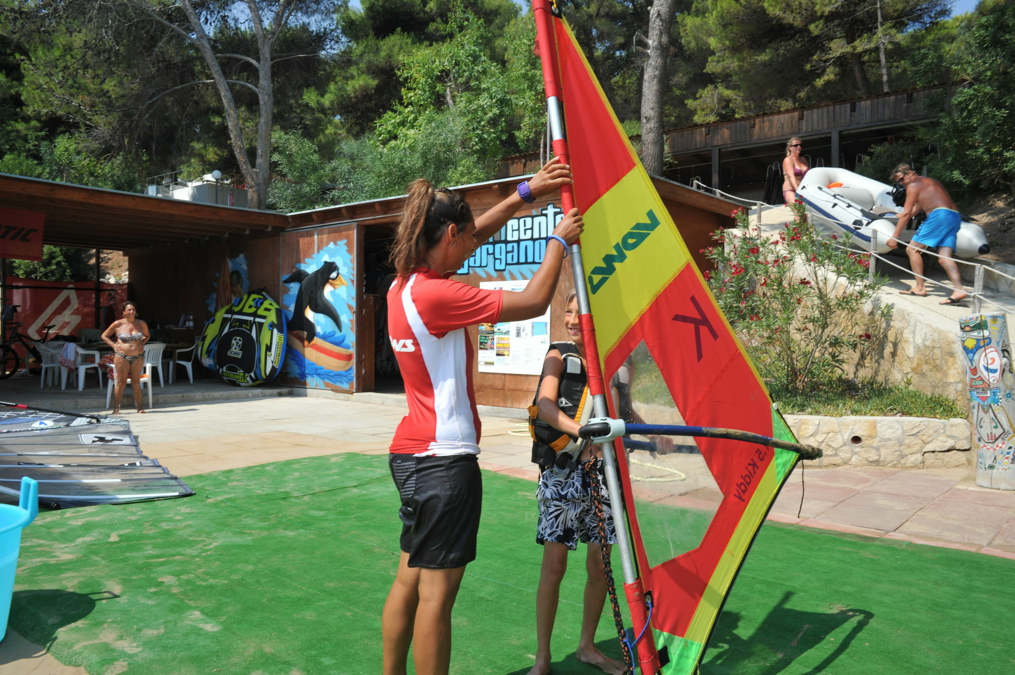 Villaggio Camping Punta Lunga Vieste Kültér fotó